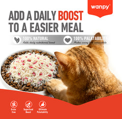 Wanpy Freeze Dried Fluffy Topper Chicken & Cranberry 30gm