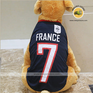 World Cup France France Jersey for Cats & Dogs