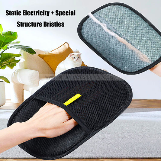 Pet Hair Remover Glove for Cats and Dogs