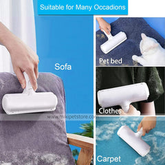 Paw Roar Pet Hair Remover | Dog and Cat Hair Remover for Couch, Carpet, Car Seats, Bedding and Cloths | Multi-Surface Reusable Dog & Cat Fur Removal and Lint Roller