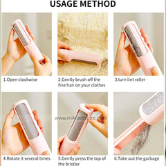 Pet Hair Remover Sticky Roller – Lint & Fur Cleaner for Home & Clothing