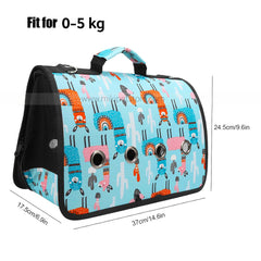 Upgraded Breathable Collapsible Pet Carrier for Puppies & Cats