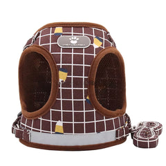 Reflective Nylon Pet Harness - For Small Dogs & Cats