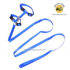Adjustable Nylon Cat Harness & Leash Set – Secure & Comfortable pet Collar Belt