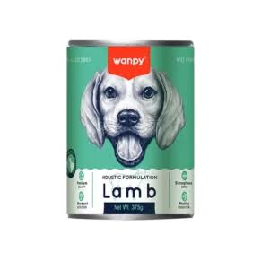 Wanpy Holistic Formulation Dog Wet Food Lamb Can 375g