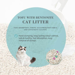 Premium Bioline Tofu with Bentonite Cat Litter