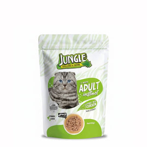 Jungle Adult 1 year+ Cat Pouch Chicken 100g