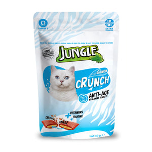 Jungle Crunch for Anti Age with Salmon 60gm