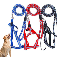 Reflective Dog Harness and Leash