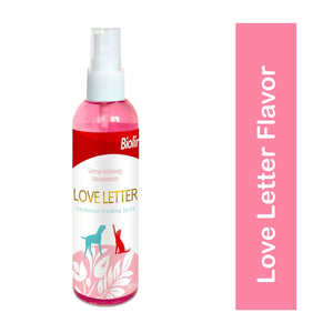 Bioline Love Letter Pet Perfume Spray for Cats & Dogs