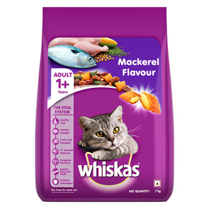 Whiskas Adult Dry Food Mackerel Flavour