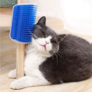 Cat Self-Groomer Scratcher