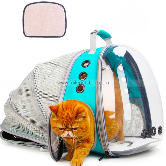 Bubble Pet Carrier Backpack – Airline-Approved Travel Bag for Cats & Small Dogs