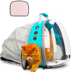Bubble Pet Carrier Backpack – Airline-Approved Travel Bag for Cats & Small Dogs