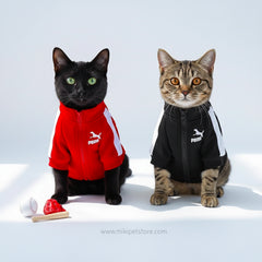 Pet Jacket with Zipper Sweatshirt - Puma Hoodies