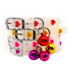 Reflective Cat Collar with Bell – Adjustable Safety Collar for Cats & Small Pets