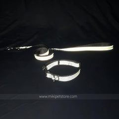 Soft Neoprene Padded Nylon Reflective Dog Collar – Adjustable, Breathable & Lightweight for Small, Medium, and Large Dogs