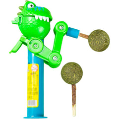Robot Lollipop Cat Toy Interactive Robot Toy for Cats and Small Pets