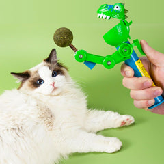 Robot Lollipop Cat Toy Interactive Robot Toy for Cats and Small Pets