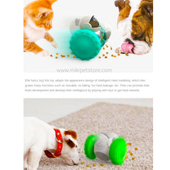 Interactive Tumbler Dog Food Dispenser – Treat Ball Feeder Toy for Cats & Dogs