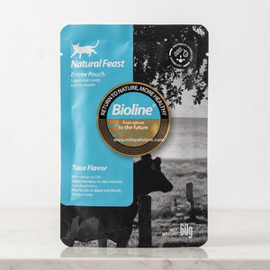 Bioline Natural Feast Tuna Flavor Pouch for Cat 60g