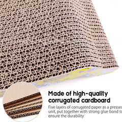 Catnip Infused Cardboard Scratcher