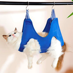 Pet Grooming Restraint Bag & Hammock for Cats and Small Dogs