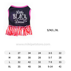 Summer Cartoon One-Piece – Cute Floral Dress for Cats & Small Dogs