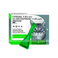 Frontline Spot On Flea & Tick Treatment for Cats (1 pipe)