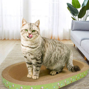 Durable Corrugated Cat Scratching Board (48cm)