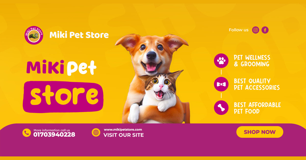 Best Pet Shop in Dhaka | Buy Cat & Dog Needs in Bangladesh – Miki Pet Store