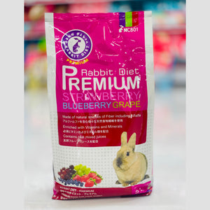 Rabbit Diet Premium Strawberry Blueberry Grape Rabbit Food