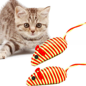 Interactive Mouse Shaped Cat Toy Fun Exercise & Play for Kittens