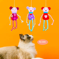 Interactive Catnip Plush Toy for Cats