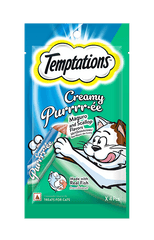 Temptations Creamy Cat Treats with Maguro & Scallop Flavor