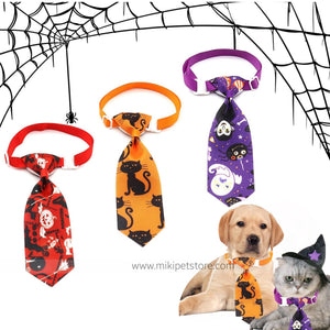Adjustable Puppy and Cat Collar with Bow Tie