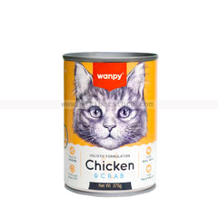 Wanpy Holistic formulation Cat Can Chicken+Crab 375g