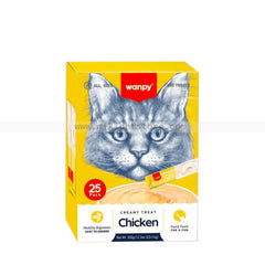 Wanpy Creamy Treat Chicken 25pc Pack 14GX25
