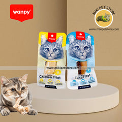 Wanpy Cat Treats Whole Fillet -25gm