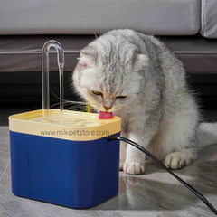 Automatic Cat & Dog Water Fountain - 1.5L Quiet Circulating Pet Drinking Dispenser with Elbow Nozzle