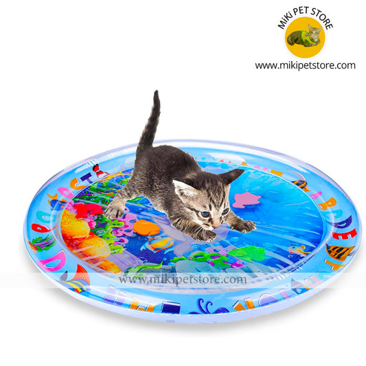 Cat Water Mat – Thick, Unbreakable Summer Cooling & Sensory Play Bed for Indoor Cats