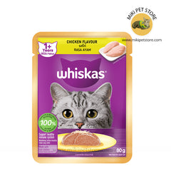 Whiskas 1+ Years Chicken Flavour Pouch