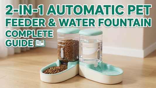 2-in-1 Automatic Pet Feeder & Water Fountain – Complete Guide