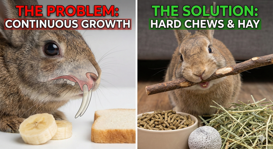 Rabbit Teeth Care: Why They Need Hard Pellets to Chew