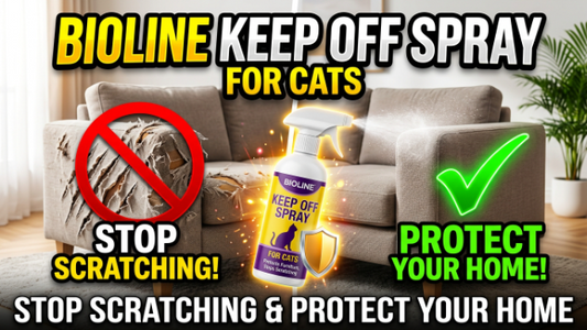 Bioline Keep Off Spray for Cats: Stop Scratching & Protect Your Home in Bangladesh