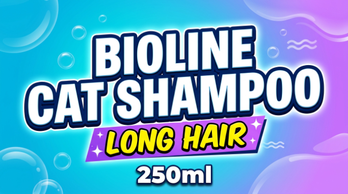 Bioline Long Hair Cat Shampoo 250ml