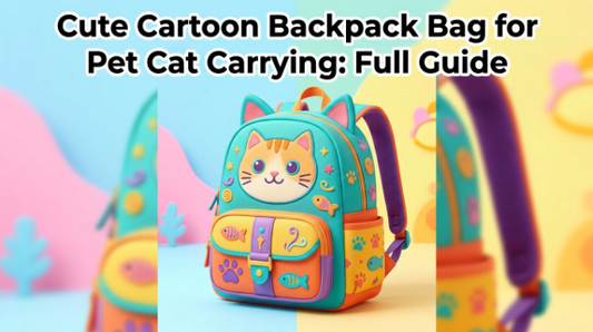 Cute Cartoon Pet Backpack Carrier for Cats – 2026 Guide