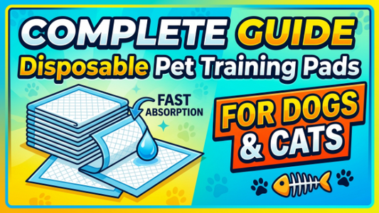 Disposable Pet Training Pads for Dogs &  Cats: Complete Guide 2026