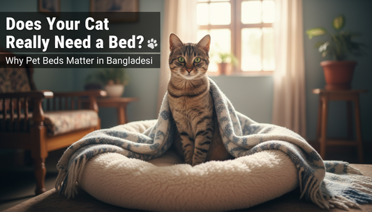 Does Your Cat Need a Bed? Why Pet Beds Matter in Bangladesh 2026