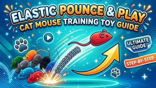 Elastic Pounce & Play Cat Mouse Training Toy Guide